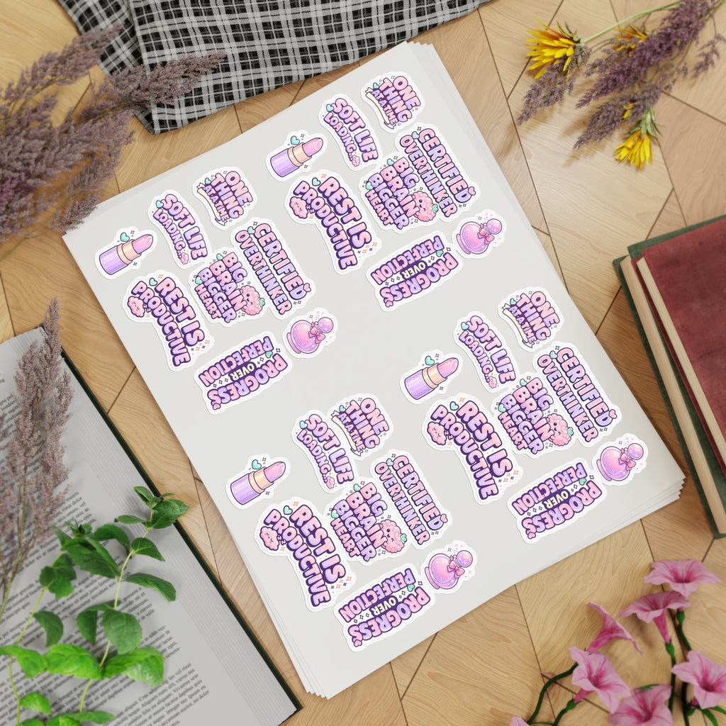 Sticker Sheet Bundle, 5pcs