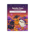Spooky Cozy Halloween Coloring Book — Cute Ghosts, Cats & Pumpkins