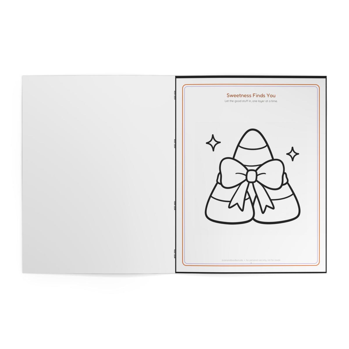 Spooky Cozy Halloween Coloring Book — Cute Ghosts, Cats & Pumpkins