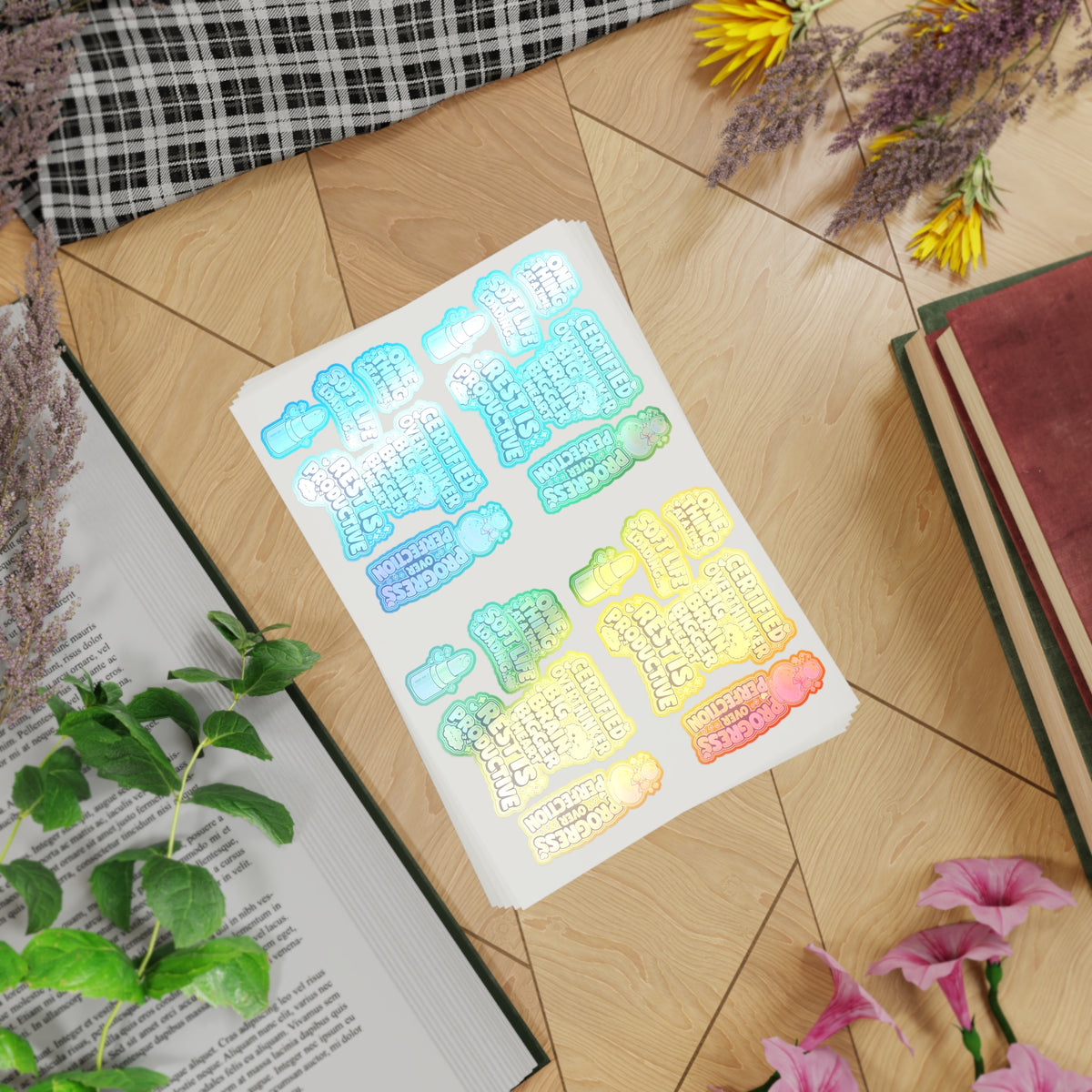 Sticker Sheet Bundle, 5pcs